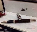 AAA Fake Mont blanc Writers Edition Daniel Defoe Red Resin Rollerball Pen